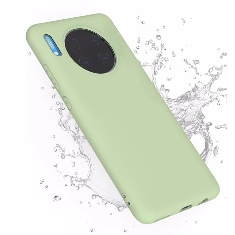 Оригинальный чехол из жидкого силикона для Huawei P20 P30 Lite Pro 2019 мягкий тонкий