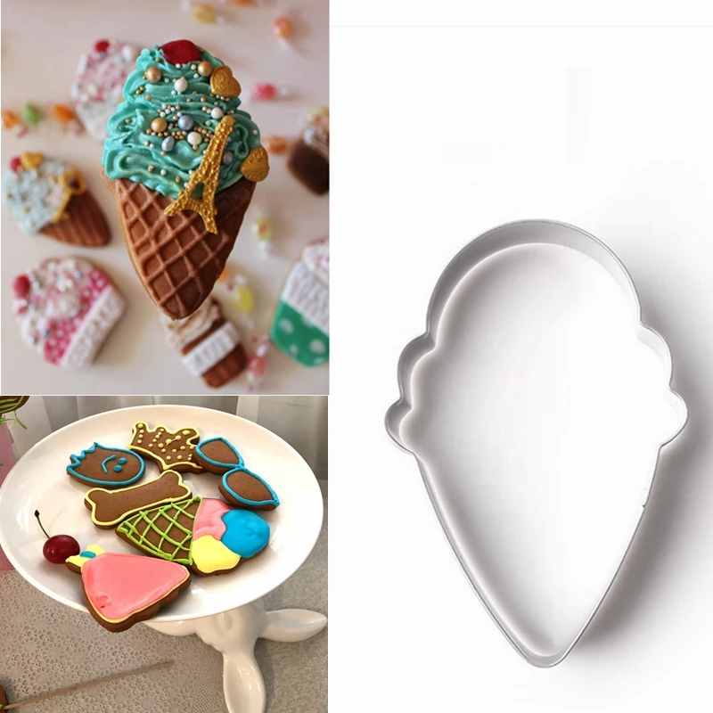 Новинка 1 шт. трафарет для мороженого торта кухонные капкейки шаблон украшения