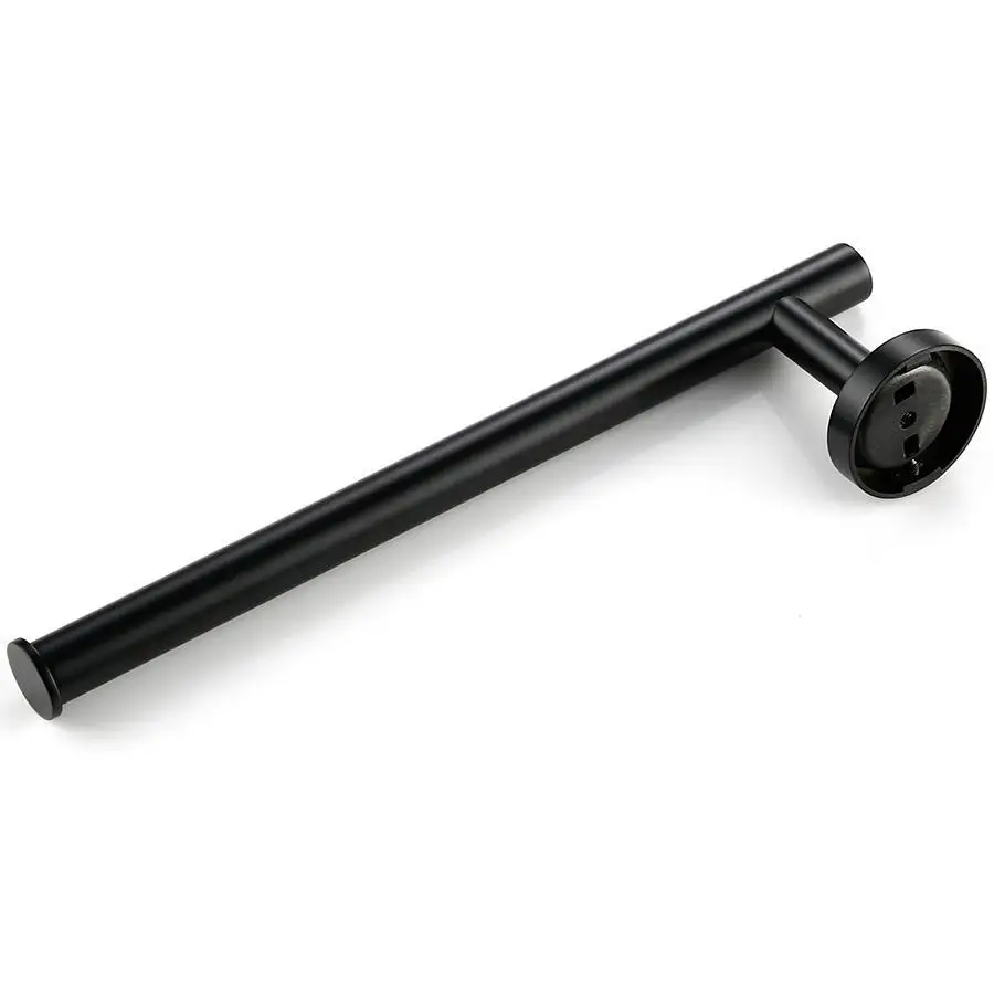 

Bathroom Hardware Set Black Robe Hook Towel Rail Bar Rack Bar Shelf Tissue Paper Holder Holder Bathroom Accessories