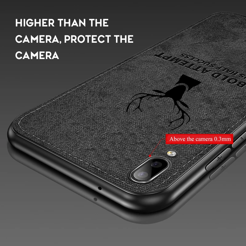Тканевый чехол для телефона Samsung Galaxy A70 A50 A30 M30 M20 M10 S10 S9 S8 Plus A7 A9 2018 Мягкий