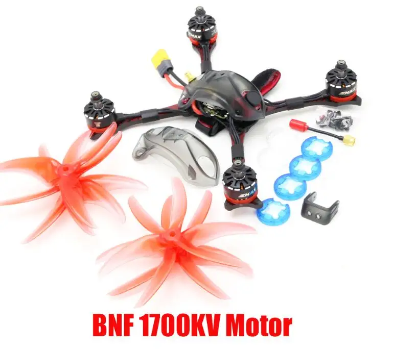 BNF 1700KV Emax Hawk Pro PNP BNF FPV Дрон комплект 1700kv/2400kv мотор мини Magnum контроллер HDR Fpv камера для RC Самолет с антенной подарок - Цвет: BNF 1700KV