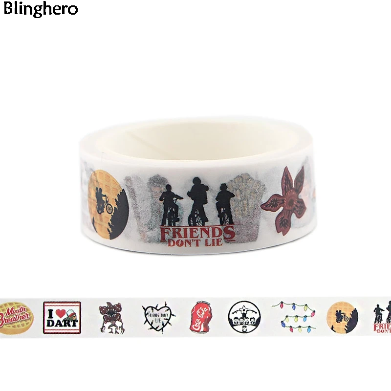 

Клейкая лента, 20 шт./лот, «Незнакомые дела», 15 мм х 5 м