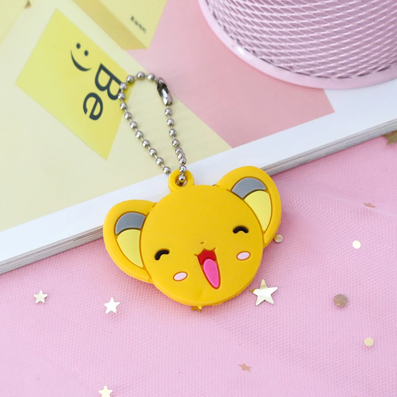 2 шт./компл. новый мультфильм силиконовый защитный ключ чехол Крышка для ключей