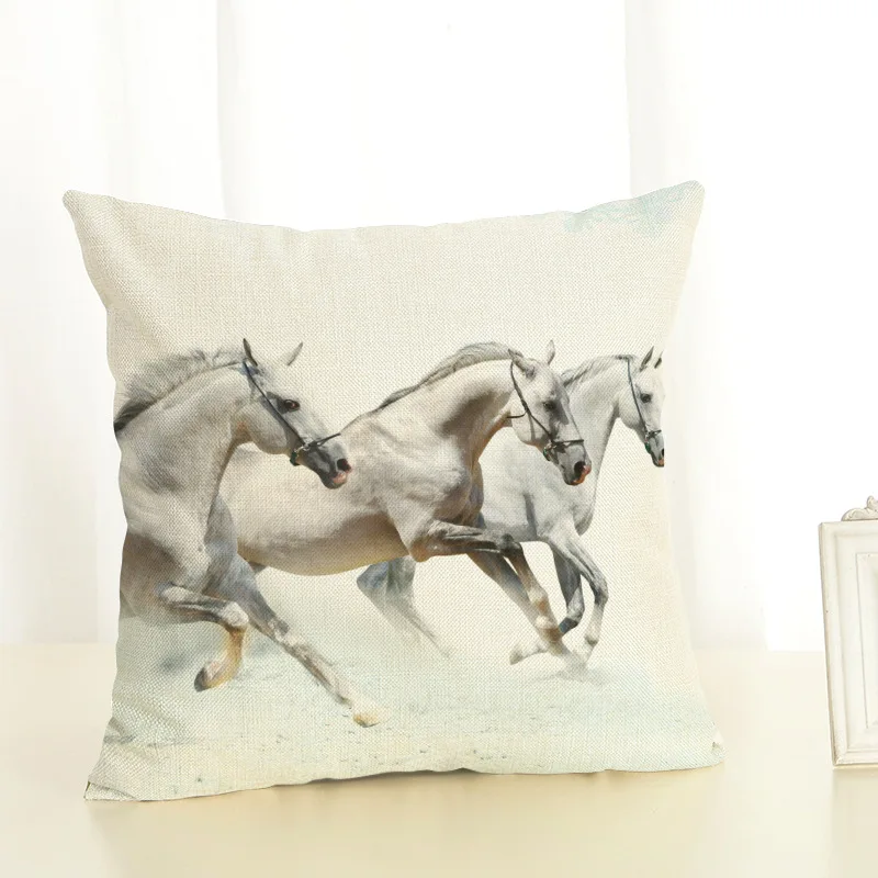 Модная наволочка для дивана 45x45 см хлопковая льняная Смешанная мягкая