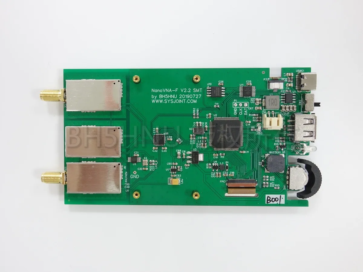 Новейшая модель; NanoVNA-F вектор сетевой анализатор VNA HF VHF UHF анализатор антенны коротковолновое 4,3 дюйма 50 k-1 ГГц встроенный 5000mA Батарея