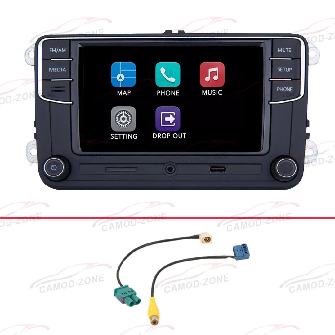 RCD330 plus автомобиль MIB радио Bluetooth 6RD035187A 6.5 &quotдля VW PQ35 PQ46 Golf 5 Jetta MK5 MK6 CC Tiguan Passat B6 B7 Polo