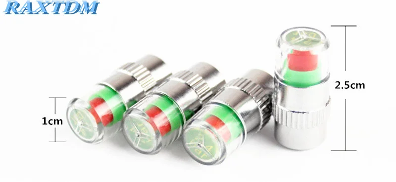 Автомобильный воздушный клапан давления в шинах датчик крышек индикатор для