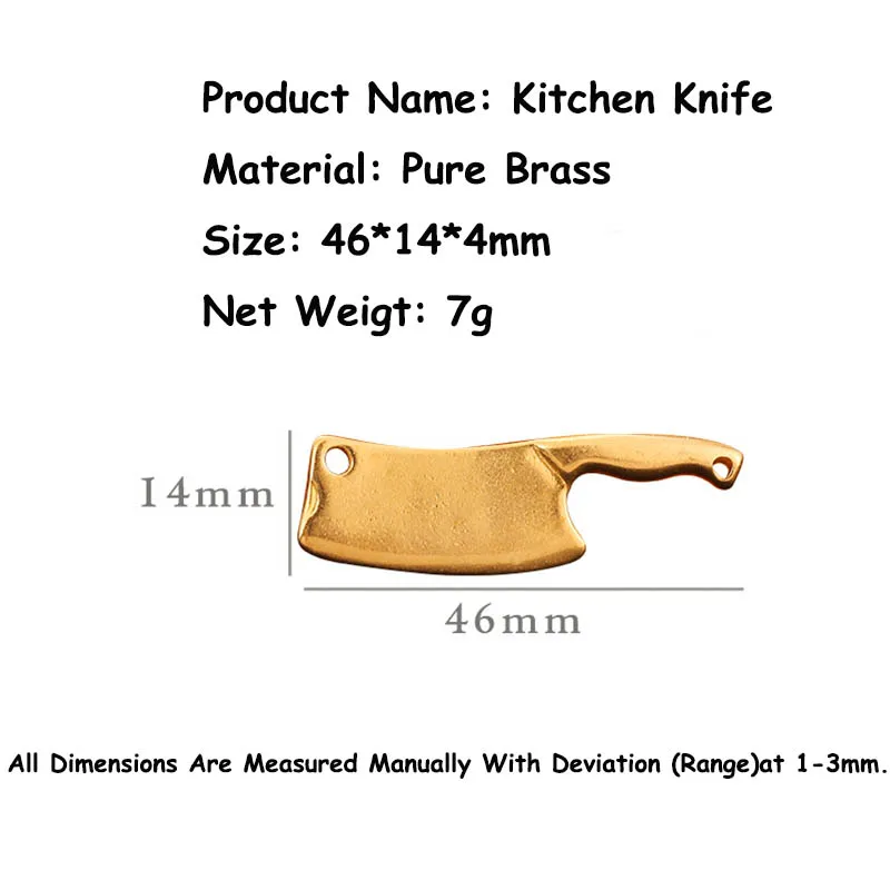 Маленькая подвеска для мужчин и женщин брелок из латуни|Брелоки| |