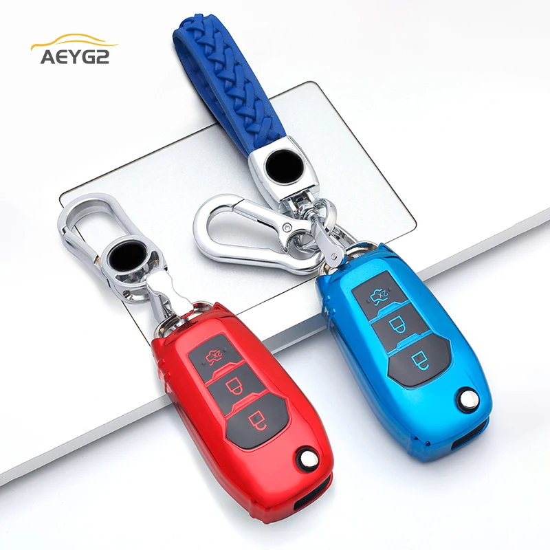 Мягкий ТПУ чехол для автомобильного ключа дистанционного управления с полным