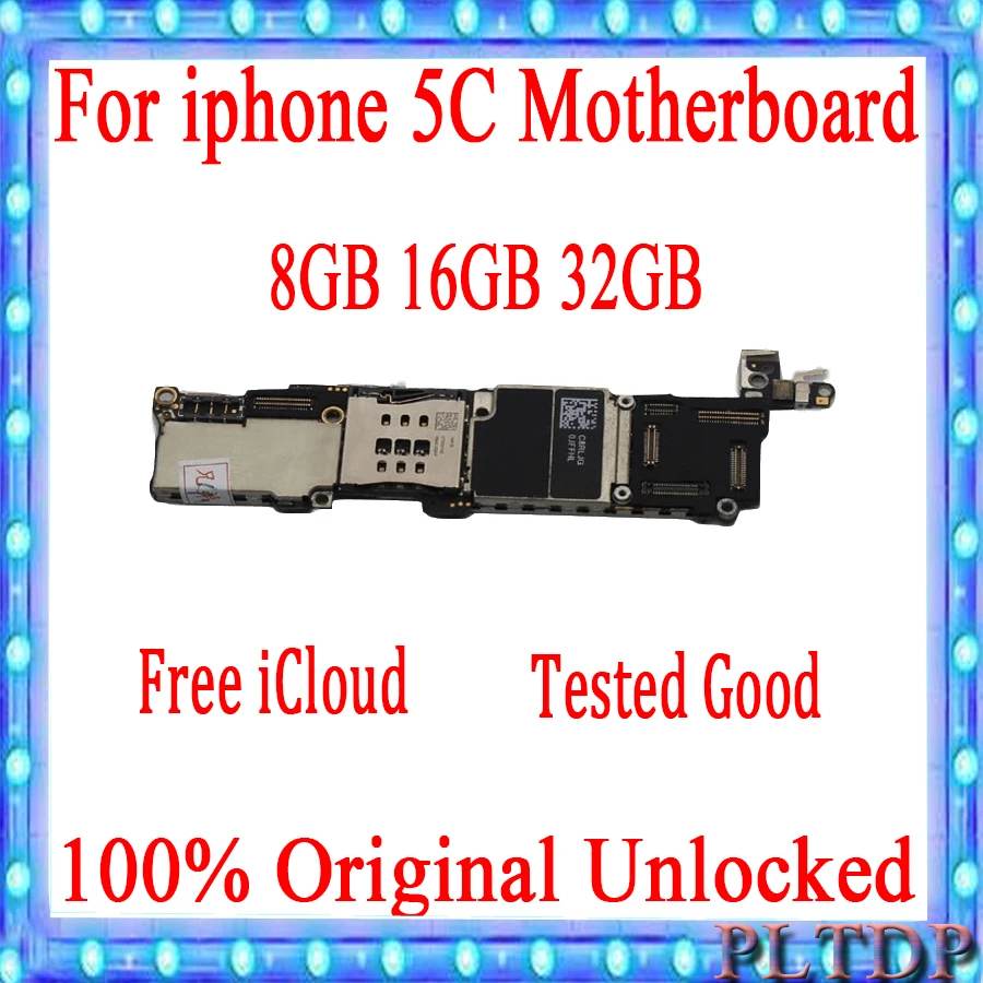 Оригинальная разблокированная материнская плата для iphone 5C с полным чипом