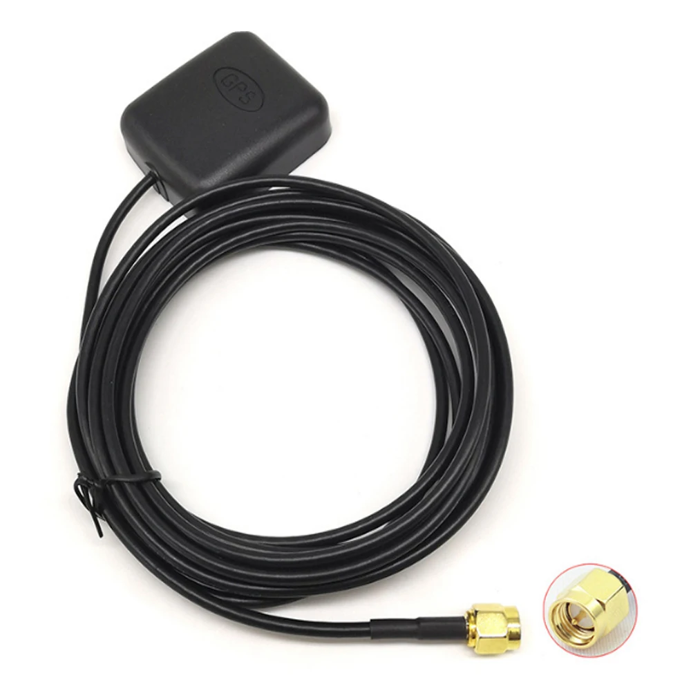 10X GPS Antenna For Vehicle 1575.42MHZ 28DB With Direct sma Male Connetor And RG174 Cable