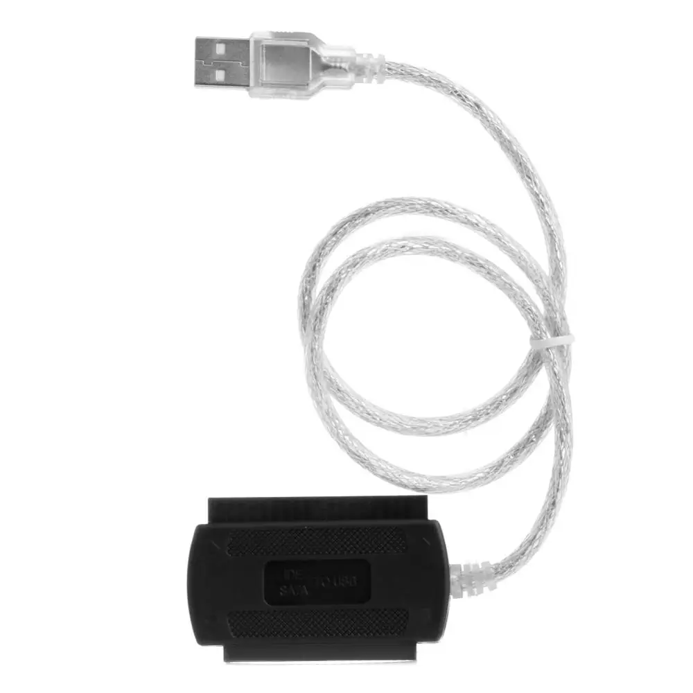 SATA/PATA/IDE to USB 2 0 адаптер конвертер кабель для 5/3 5 дюймов жесткий диск|Компьютерные