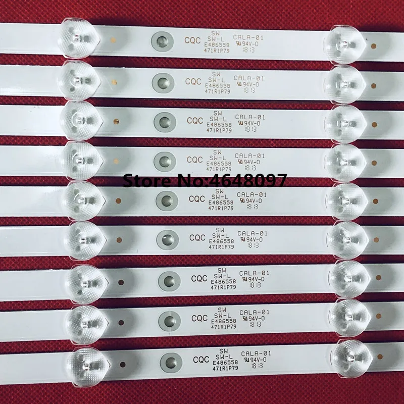 Светодиодная лента 9 шт./лот для подсветки телевизора P hi lis 49 дюймов K490WDC1 A2 4708 K49WDC