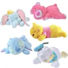 Плюшевые игрушки Disney Zzz Дамбо Стич пух Дональд Дак Симпатичные лежащие мягкие подушки для сна плюшевые куклы Подарки для детей