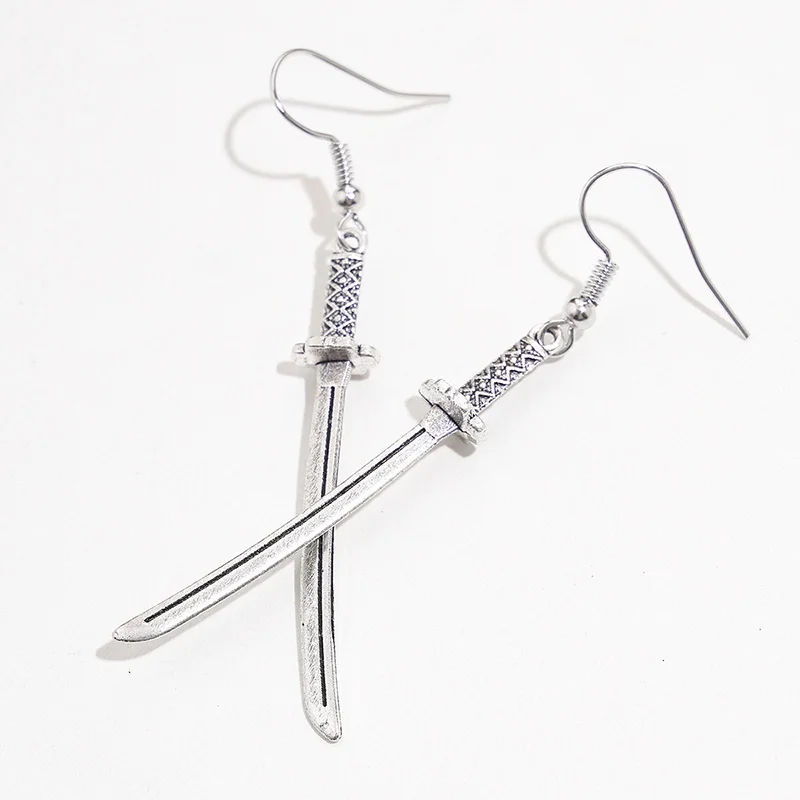 Серьги-подвески в готическом стиле для женщин и мужчин висячие ювелирные