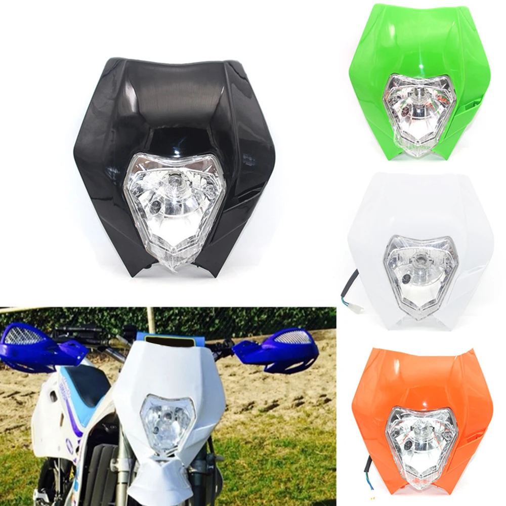 Мотоциклетный головной светильник налобный фонарь двойной спортивный Dirtbike
