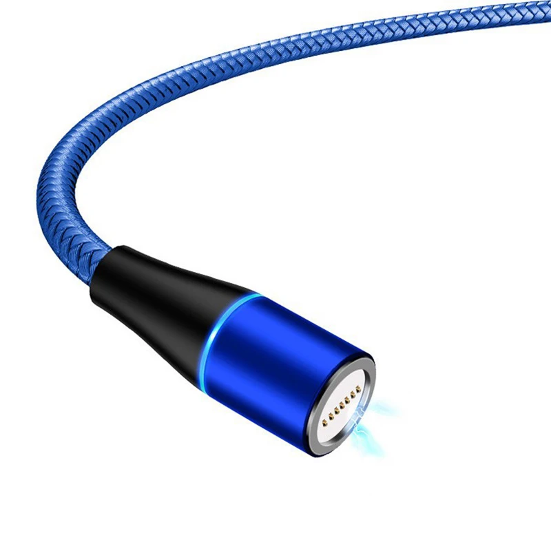 Магнитный USB-кабель 3 А Type-C Micro USB для быстрой зарядки apple huawei honor xiaomi redmi