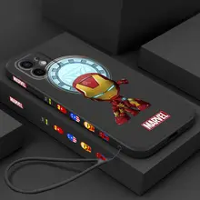 Marvel Side design mobil phone case iphone 13 pro max mini case Shockproof iphone 5 5S case Cute Cool smartphone celulares cover