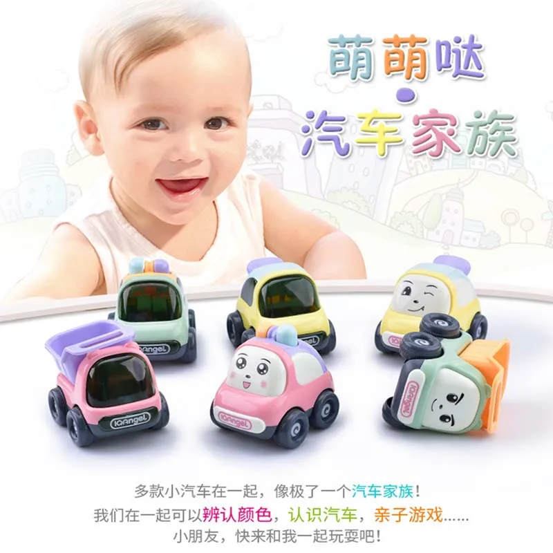 

Mini Car Toys For Baby Boys 1 Year Old Soft Toy Cars For Toddlers Kids Early Learning Educational Children Birthday Gift