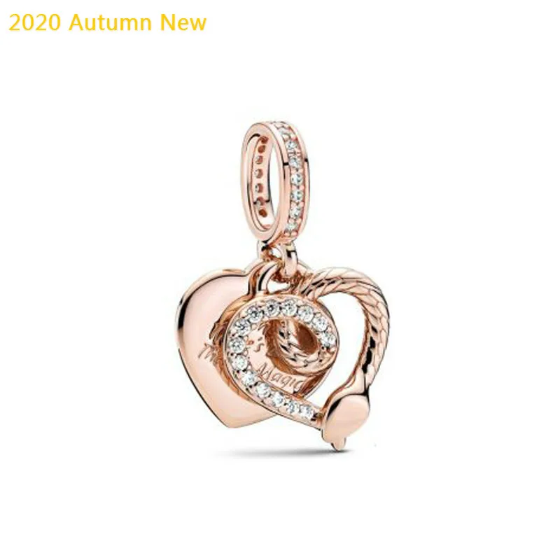 

Женский кулон «Двойная любовь» из серебра 2020 пробы