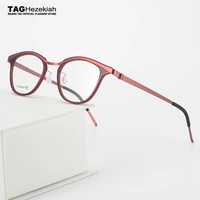 9904 brand titanium glasses frame women retro 2021 designer eyeglasses frames for women myopia computer denmark spectacle frames