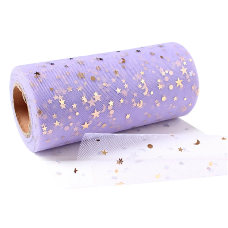 

14cm Glitter Sequin Tulle Roll Wedding Decoration Tulle Fabric Tutu Dress Skirt DIY Organza Baby Party Supplies 25Yards/Roll