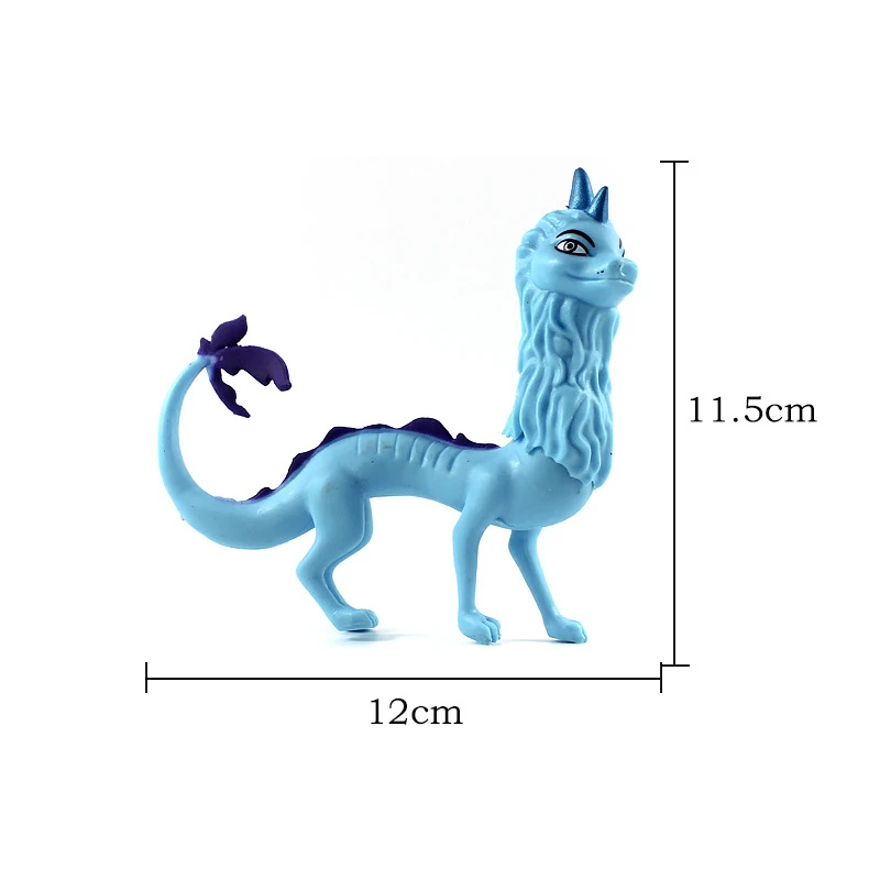 Disney аниме Raya и последний дракона Фигурки игрушки мультфильм ПВХ принцессы Collectiable
