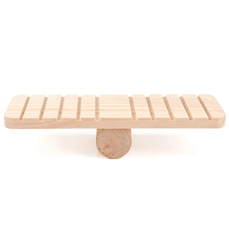 1 PC Игрушечный хомяк для домашних животных из дерева, забавная крыса, мышь, шиншилл, морская свинка, маленькая игрушка в виде животного, игровой домик, игрушка для упражнений, товары для домашних животных - Цвет: 1 PC