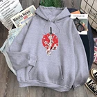 Мужские толстовки с рисунком японские комиксы Sword And Broken, симпатичная толстовка с круглым вырезом, флисовая толстовка с рисунком, мужская толстовка с круглым вырезом