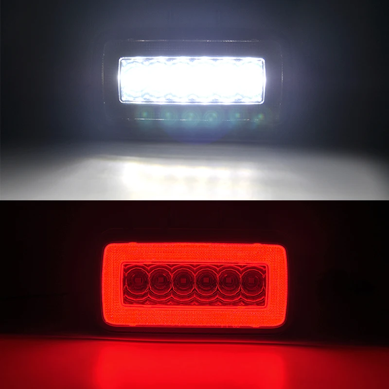 

K-Car 2-in-1Rear Bumper LED Backup Reverse Tail Light Fog Lamp For Mercedes Benz G-Class W463 G500 G550 G55 AMG 1986-2018