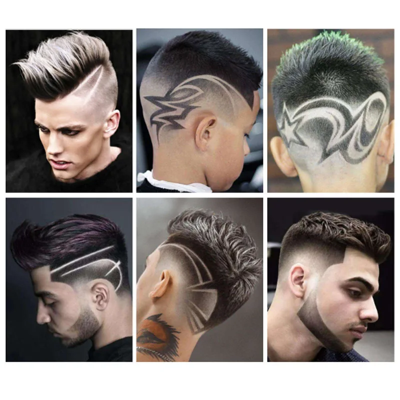 

Punk USB Eletric Pro Men Hair Clipper Cordless Zero Gapped Trimmer Beard Haircut Machine 2020 New Barber Hairdressing Devices