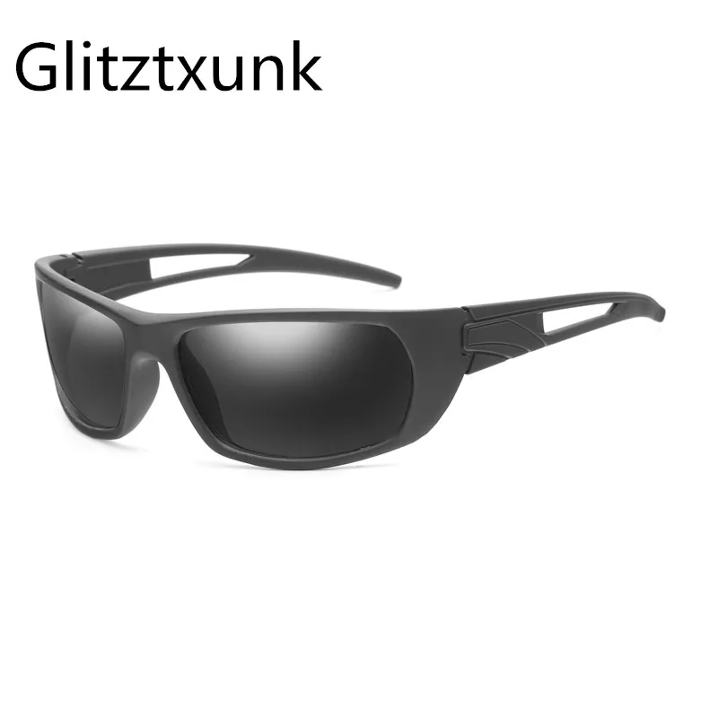 Солнцезащитные очки Glitztxunk Мужские поляризационные модные спортивные брендовые