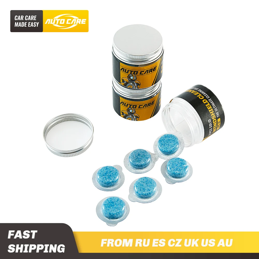 6 шт сплошной очиститель для автомобильного стекла сверхконцентрированное