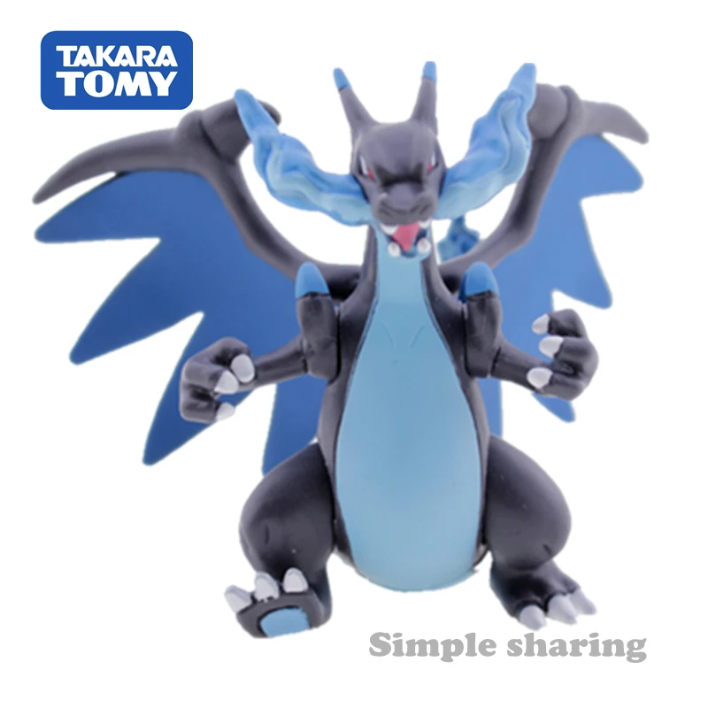 Takara tomy tomica moncolle ex esp 08, фигурки Покемон, Детские литые игрушки, детские куклы из смолы, забавная Волшебная детская безделушка mega charizard