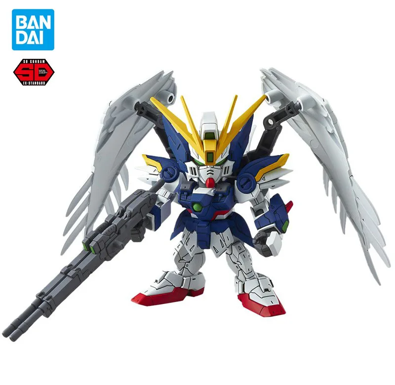 

8 см Новая Сборная модель Bandai Gundam SDEX004 летающее Крыло Gundam Zero EW фигурка образовательная игрушка украшение детский подарок