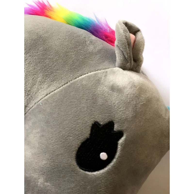 Детская подушка плюшевые игрушки кукла-единорог Подушка на подголовник