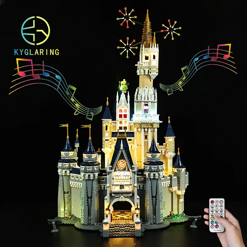 Kyglaring набор светодиодного освещения DIY игрушки для 71040 Золушка Принцесса замок из