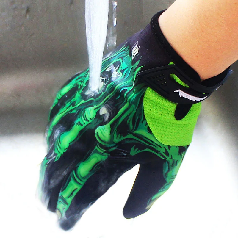 Мотоциклетные Перчатки RIGWARL с принтом для езды на мотоцикле и велосипеде