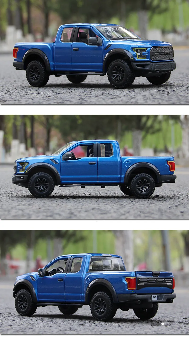 Maisto 1:24 Ford Raptor F150 внедорожный пикап гоночный автомобиль-трансформер модель автомобиля из сплава Моделирование Украшение автомобиля коллекция Подарочная игрушка