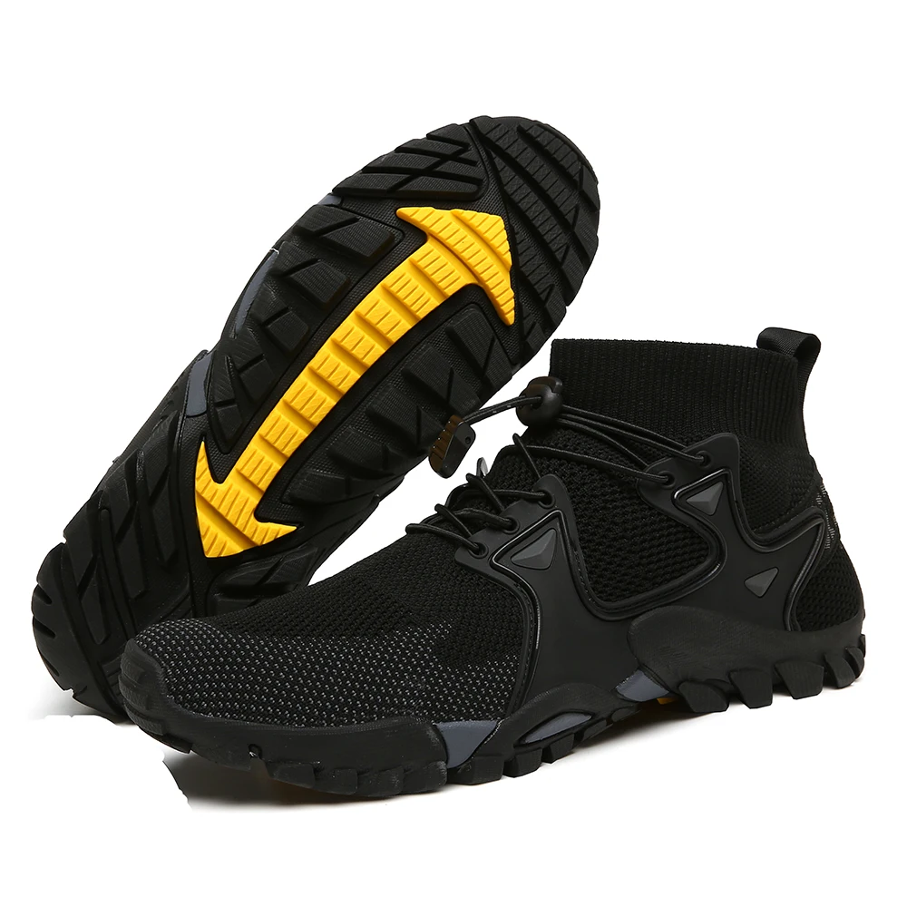 

Summer Hiking Shoes Men Mesh Mountaineering Sneakers Outdoor Sports Walking Shoes Trekking Hiking Boot for Man Camping Backpack