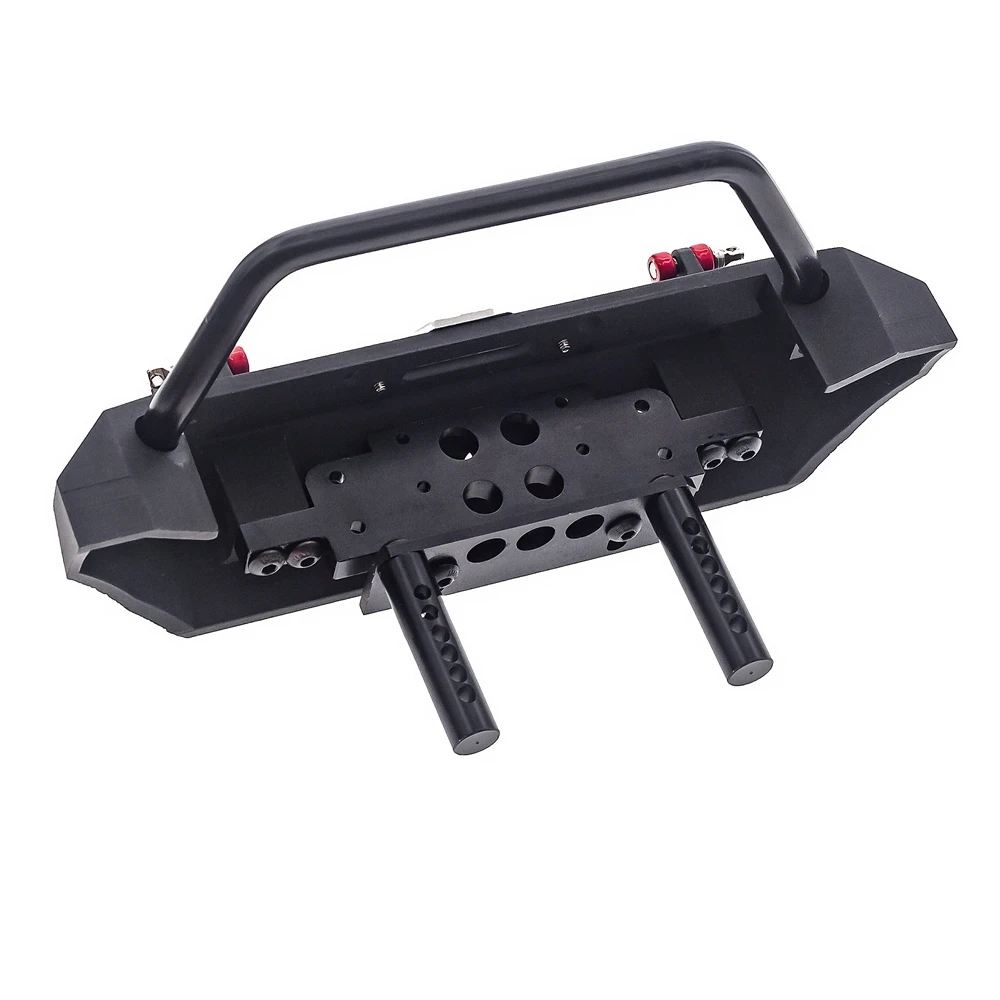 Металлический передний и задний бампер для 1/10 RC Crawler TRX4 Traxxas Defender Bronco Axial SCX10 II 90046
