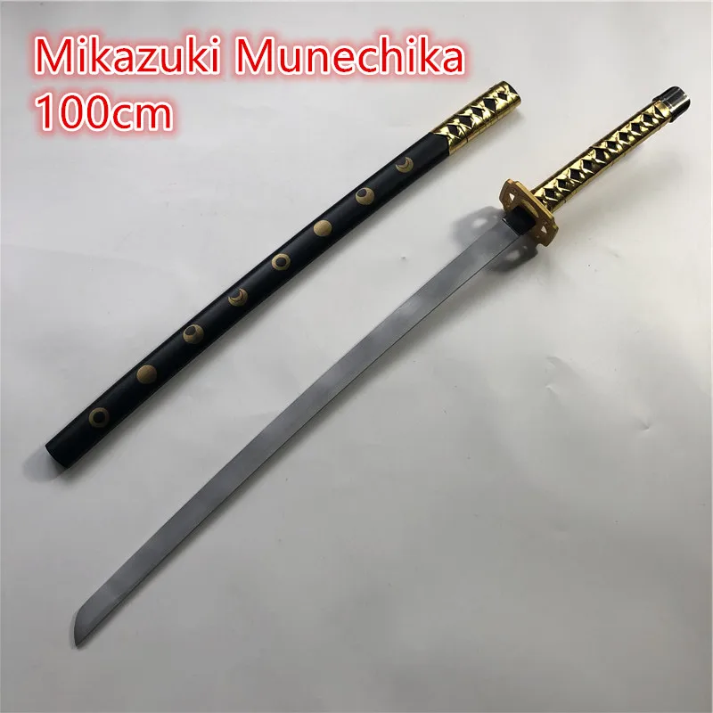 Аниме деревянный меч оружие ророноа Зоро косплей Mikazuki Munechika нож ниндзя
