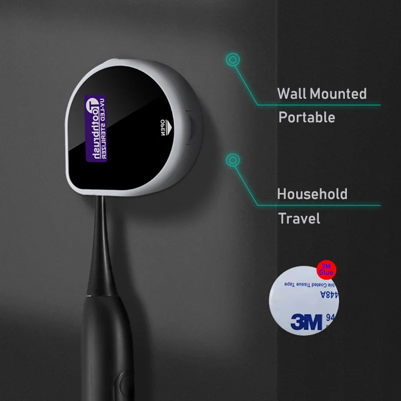 УФ стерилизатор портативный зубная щетка головки чехол для дома и бизнеса