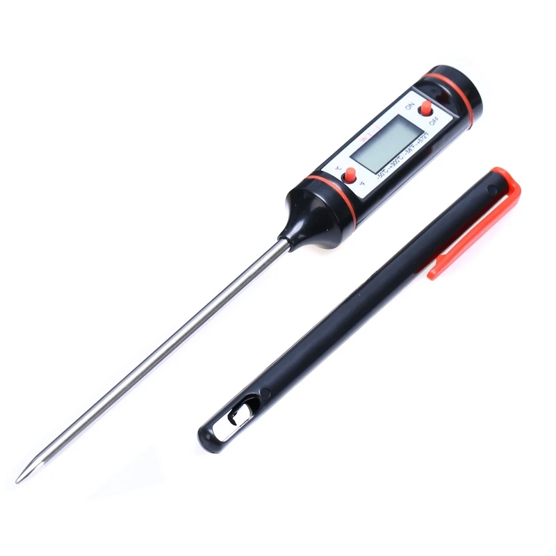 

1Pcs Digital Kitchen BBQ Meat Steak Food Craft Cooking Probe Thermometer Household Cooking Thermometer Gauge