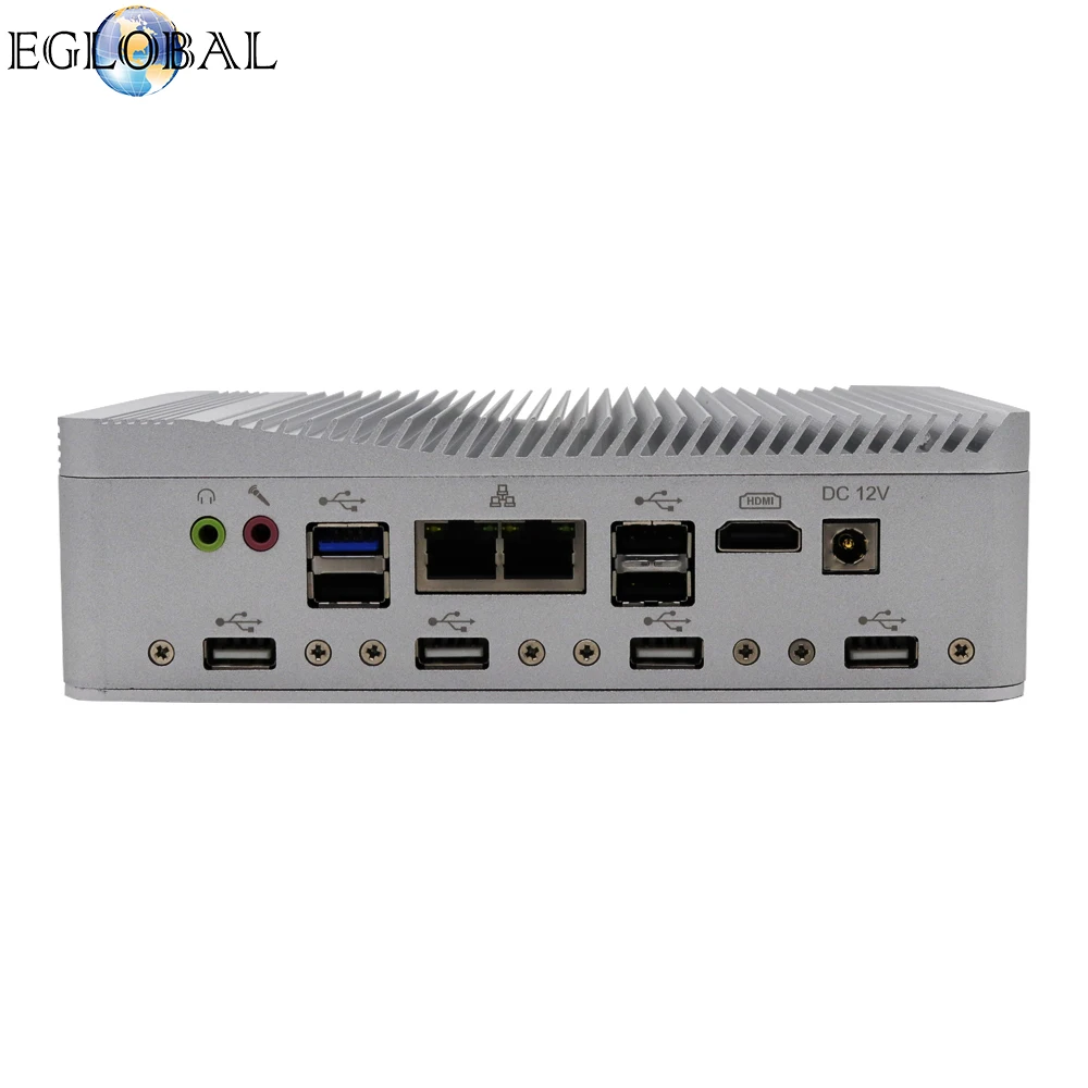 Встроенный промышленный ПК EGLOBAL G3 Intel Celeron j1900 rs485/rs232 встроенный nuc с двойным