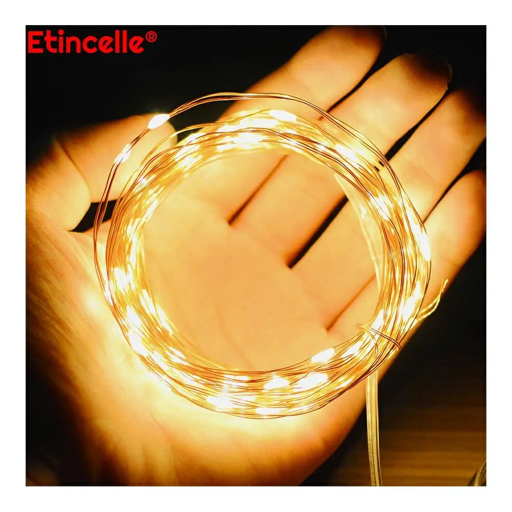 Сказочные огни Светодиодная гирлянда Солнечный Сад Рождество luces decoracion terraza y jardin