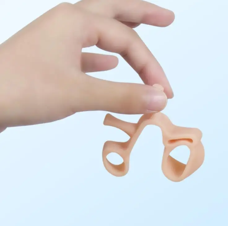 Силиконовый разделитель для корректор-выпрямитель пальцев ног ортопедический