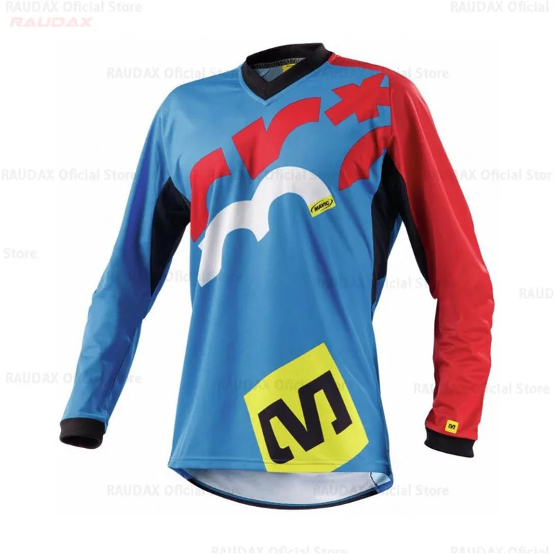 

Motocross new Jersey Mens Downhill Jerseys Breathable Clothing Bmx Off-road Man Race Motocross Motorcycle Riding Team Dh Shirt
