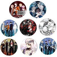 free shipping 58mm visual prison brooch pin ange yuki cosplay badge anime accessories for clothes backpack decoration gift