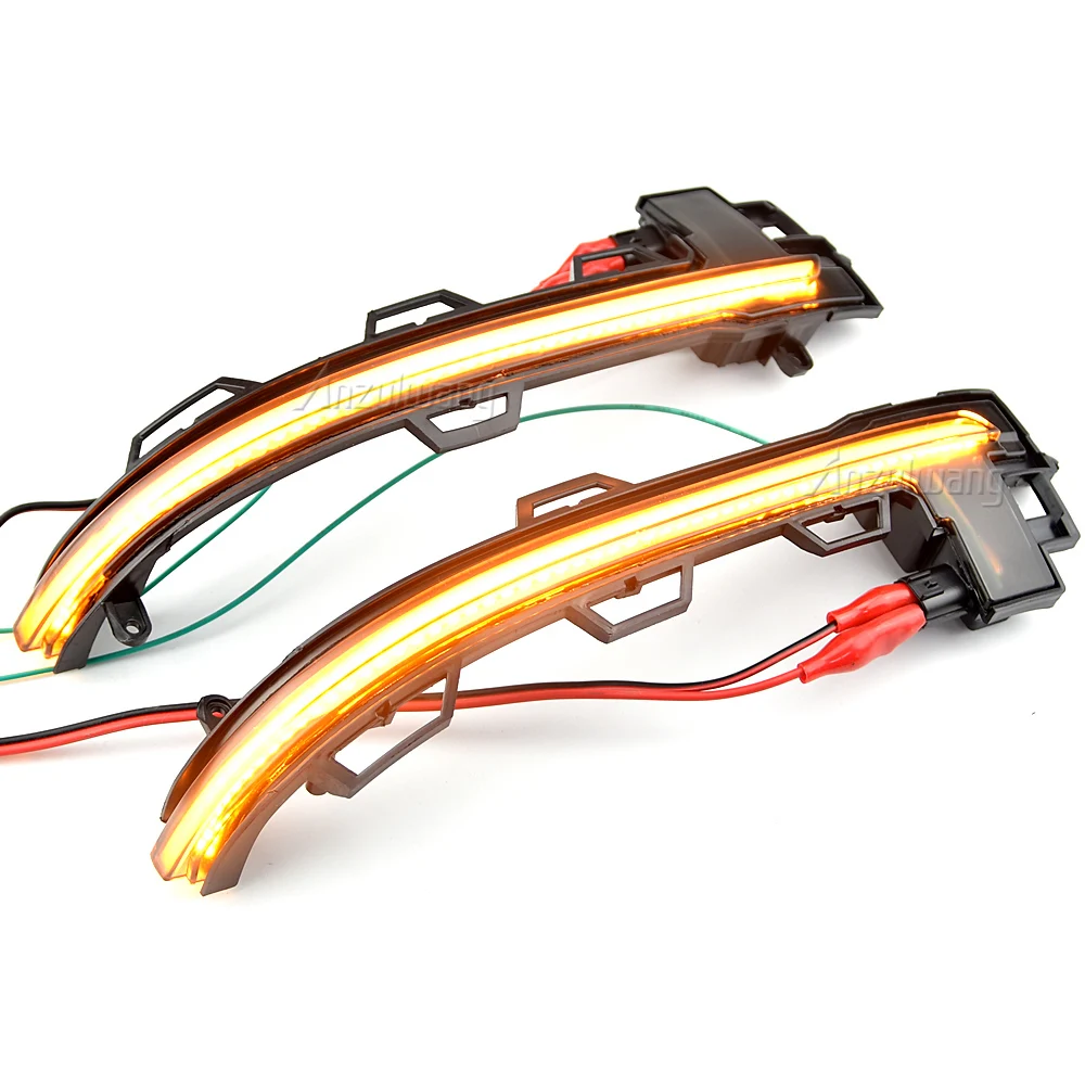 

For BMW X3 X4 X5 X6 F25 LCI F26 F15 F16 2014 - 2018 LED Dynamic Turn Signal Blinker Sequential Side Mirror Indicator Light